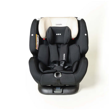 Loopie Lap Convertible Baby Car Seat For 012 Years | Isofix & SeatBelt Compatible | Designed In Germany | 360 Degrees Rotation
