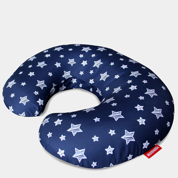 2 Pack Nursing Pillow Cover Grey And Navy For Infant, Snug Fits Boppy Nursing Pillows, Breastfeeding Nursing Pillow Slipcovers S