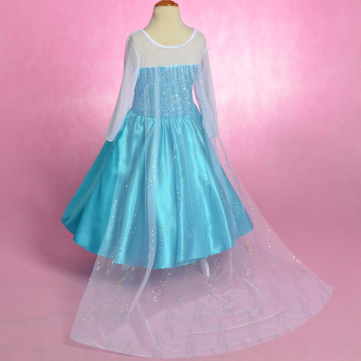 Lito Angels Girls Princess Dress Up Costumes Snow Queen Dress Halloween Christmas Costume With Accessories Size 8