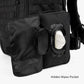Tbg - Mens Tactical Diaper Bag Backpack W/Built-In Changing Mat, Stroller Strap (Black 4Th Gen)