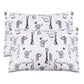 Kid Toddler Pillowcase 2 Pack - Organic Cotton Toddler Travel Pillow Case - Hypoallergenic Envelope Closure Girls Boys Pillow Co