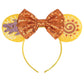 Seamoy Sequin Simba Minnie Ears Headband, Lion King Mouse Ears, Animal Kingdom Park Ears Princess, Sparkle Rose Gold Classic Red