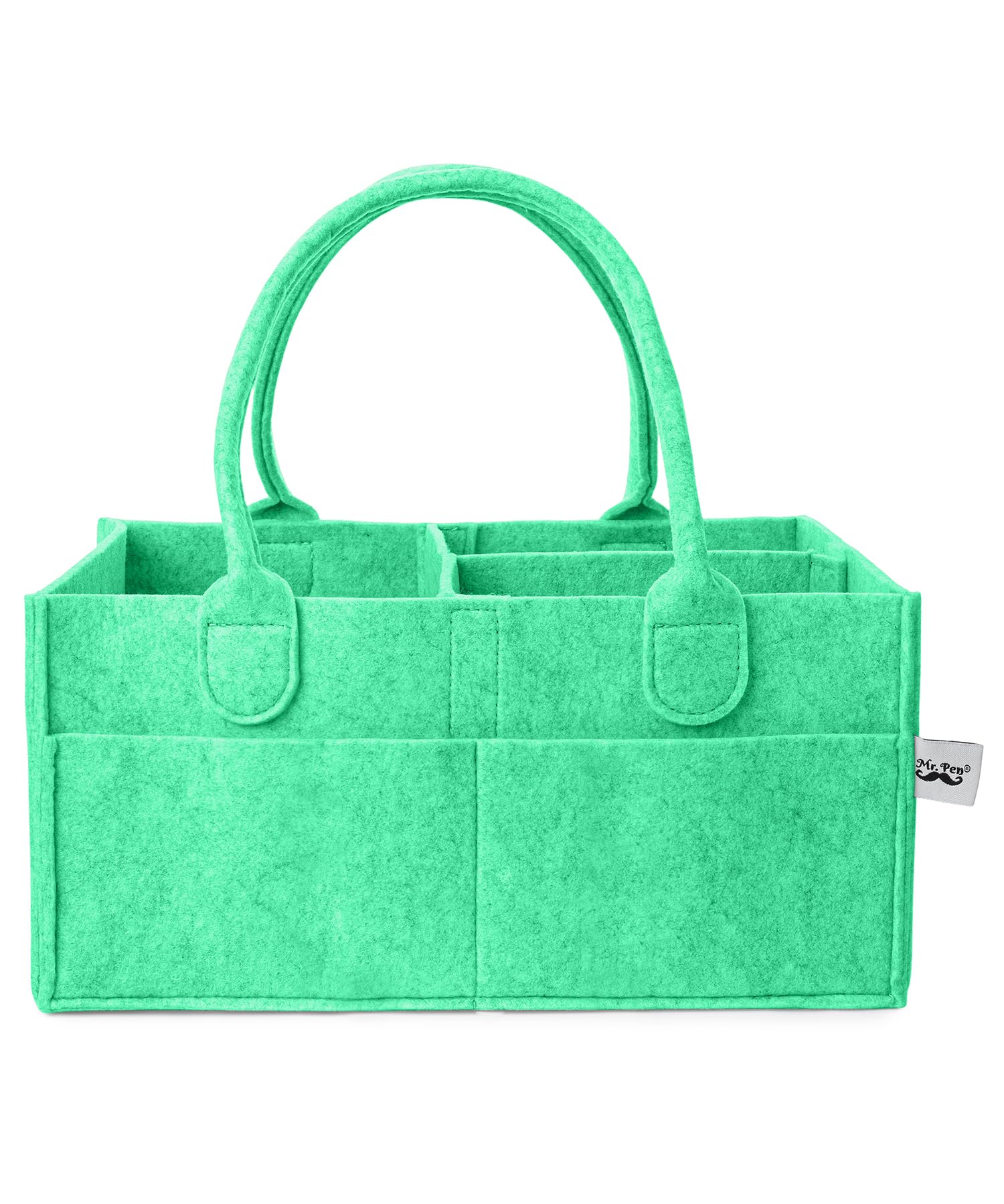 Mr. Pen- Baby Diaper Caddy Organizer, Green, Baby Organizer, Car Diaper Caddy, Baby Caddy Organizer, Portable Diaper Caddy, Diap