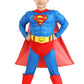 Fun Costumes Toddler Classic Superman Costume, Red & Blue Superhero Suit & Red Cape For Movie Hero Comic Cosplay & Halloween 4T