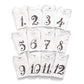 Jumpoff Jo - Seize The Moment Baby Milestone Onesies, 1 Through 12 Bodysuit Set With Numbers, Newborn Essentials