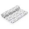 100% Organic Cotton Muslin Swaddle for Newborn Babies  Extra Soft  110110 cms (036 Mths) (Cartoon)