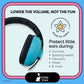 Friday 7Care Baby Headphones - Baby Ear Protection, Noise Cancelling Headphones With Adjustable Headband For Ages 0-36 Months, B
