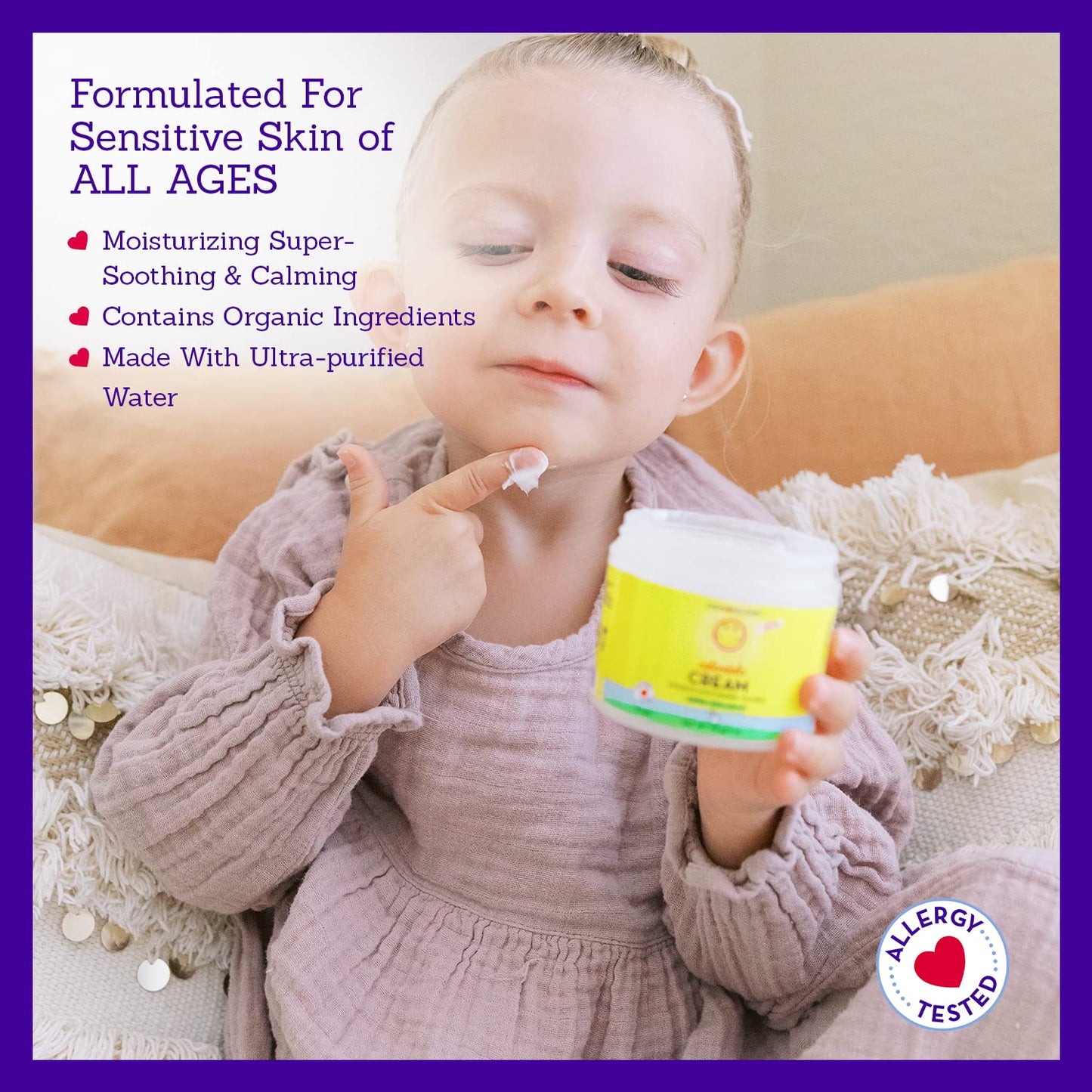 California Baby Calendula Cream | Soothing Baby Cream | Allergy Friendly | Plant-based | Soothes and Moisturizes Irritated, Dry