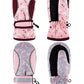 SATINIOR 2 Pairs Girls Waterproof Mittens Kids Snow Gloves Warm Thicken Ski Gloves for Winter Outdoor Activities(2-5 Years)