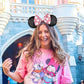 Razko Mouse Ears Headband, Polka Dot-Pink, One Size Fits All