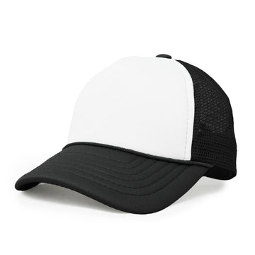 Dalix Infant Trucker Hat Baby Cap Tiny Extra Small Girls Boys In Black White