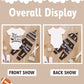 Aslaylme Newborn Baby Boy Clothes Coming Home Outfit New Player In Town Football Romper (Brown, 0-3 Months)