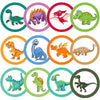 Chinco 120 Pcs Pee Targets for Boys Training Toilet Tinkle Flushable Paper Stickers You Pee on Boys Potty Training Targets Potty