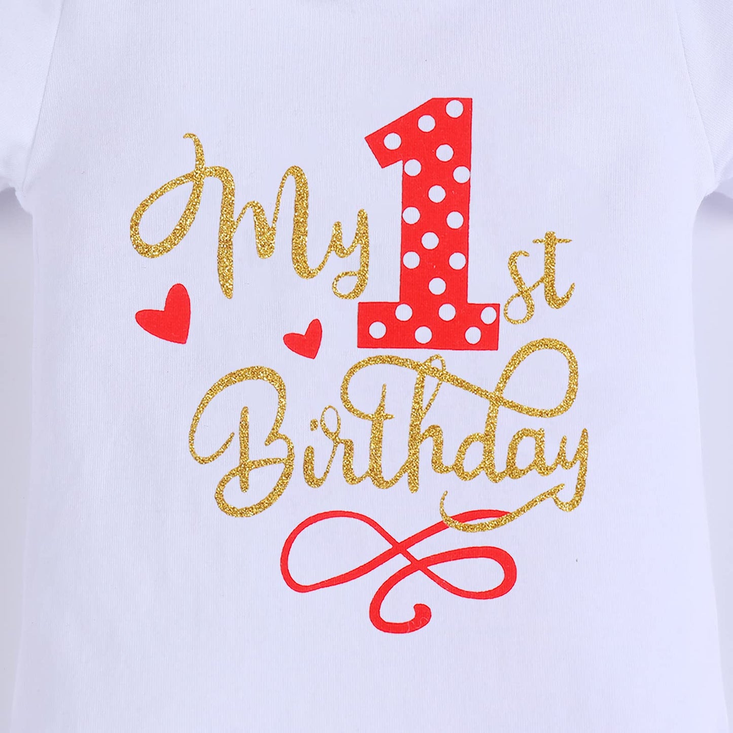 Wild One Mini Cartoon First Birthday Clothes For Toddler Infant Smash Cake Outfits Casual Photography Fancy Halloween Dress Up C