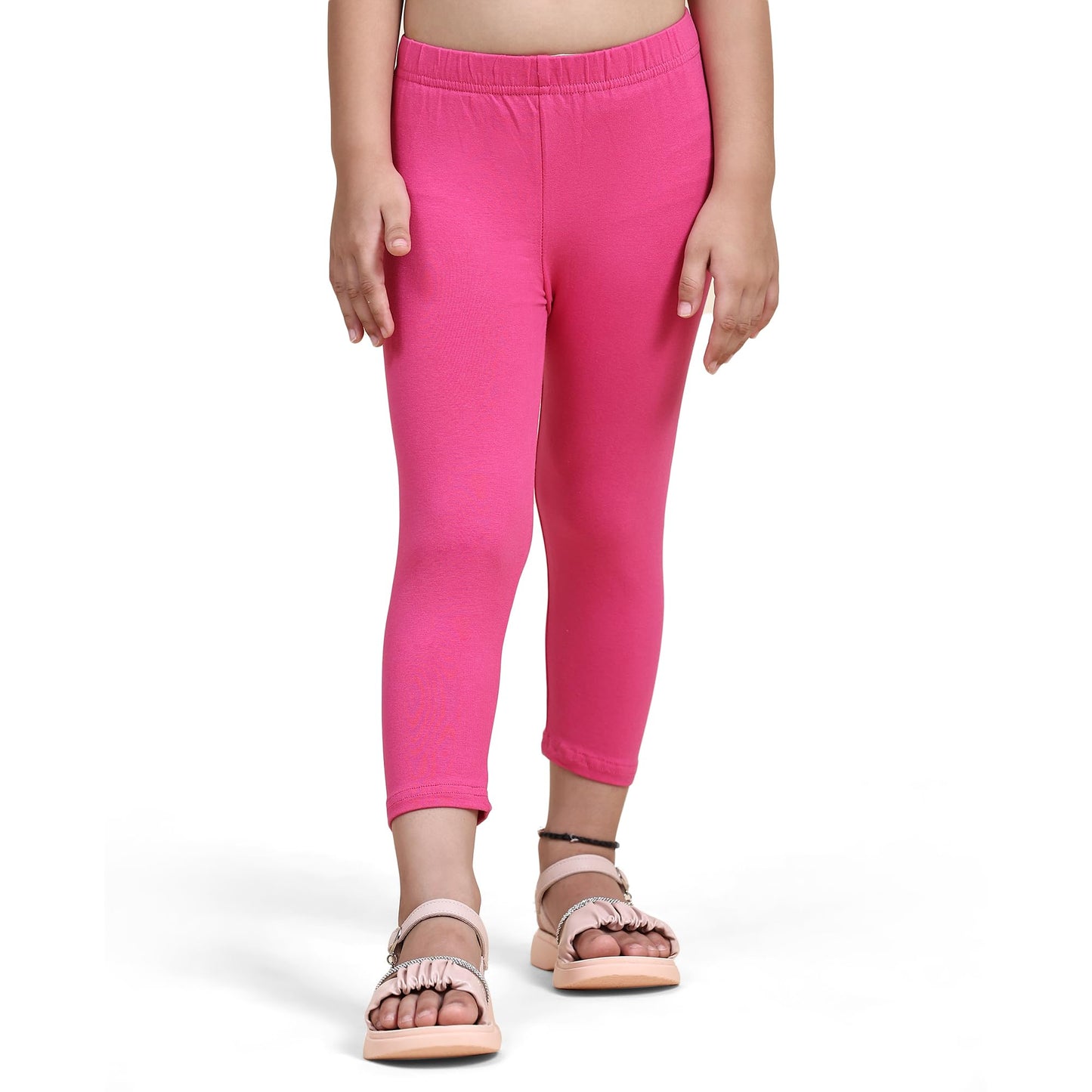 2K Kids Capris Leggings for Girls Fuchsia