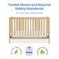 Delta Children Heartland 4-In-1 Convertible Crib, Natural
