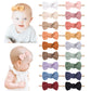 Niceye Baby Girl Bows And Headbands, Handmade Stretchy Nylon Hairbands Hair Bows For Newborn, Infant, Toddler - Soft Baby Hair A
