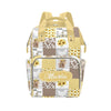 Noverbibi Highland Cow Personalized Diaper Bag with Custom Name - Custom Baby Tote Backpack for Mom, Unique Gift for New Parents