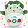 Baby Dinosaur Toys 0-3-6-12 Months, Musical Infant Toys with Light & Sounds, Soft Plush Stuffed Animal, Newborn Boys Girl 1st Bi