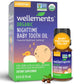 Wellements Organic Nighttime Baby Tooth Oil for 4 Months+ (0.5 Fl Oz) - Baby Teething Relief Oil* for Soothing & Massage for Tin