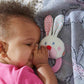 Haba Easter Bunny Teether And Grasping Toy For First Easter Gifts And Infant Easter Basket Stuffers, Crinkle Toys For Baby And T
