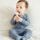 Vaenait Baby Toddler Boys Girls Solid Footie Pajama Cozy Modal Powderblue 2T