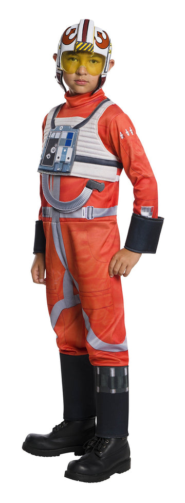 Rubie'S Unisex Child Star Wars Classic X-Wing Fighter Pilot Costume, As Shown, Medium Us