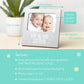 Tiny Ideas Me And My Sister Picture Frame, Baby Keepsake Frame, Sibling Gifts For Sisters, Brothers, Birthday, Shower, Baptism,