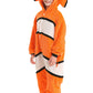 Atoz Onesie For Kids, Animal Pajamas Halloween Cosplay Costume For Girls Boys, Fish 4-5T
