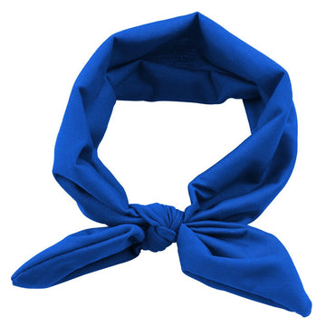 Koolgil Baby Girl'S Cute Toddler Bow Headbands Bowknot Rabbit Hairband Headwear For Daily Life Travel Photography (Royal Blue)