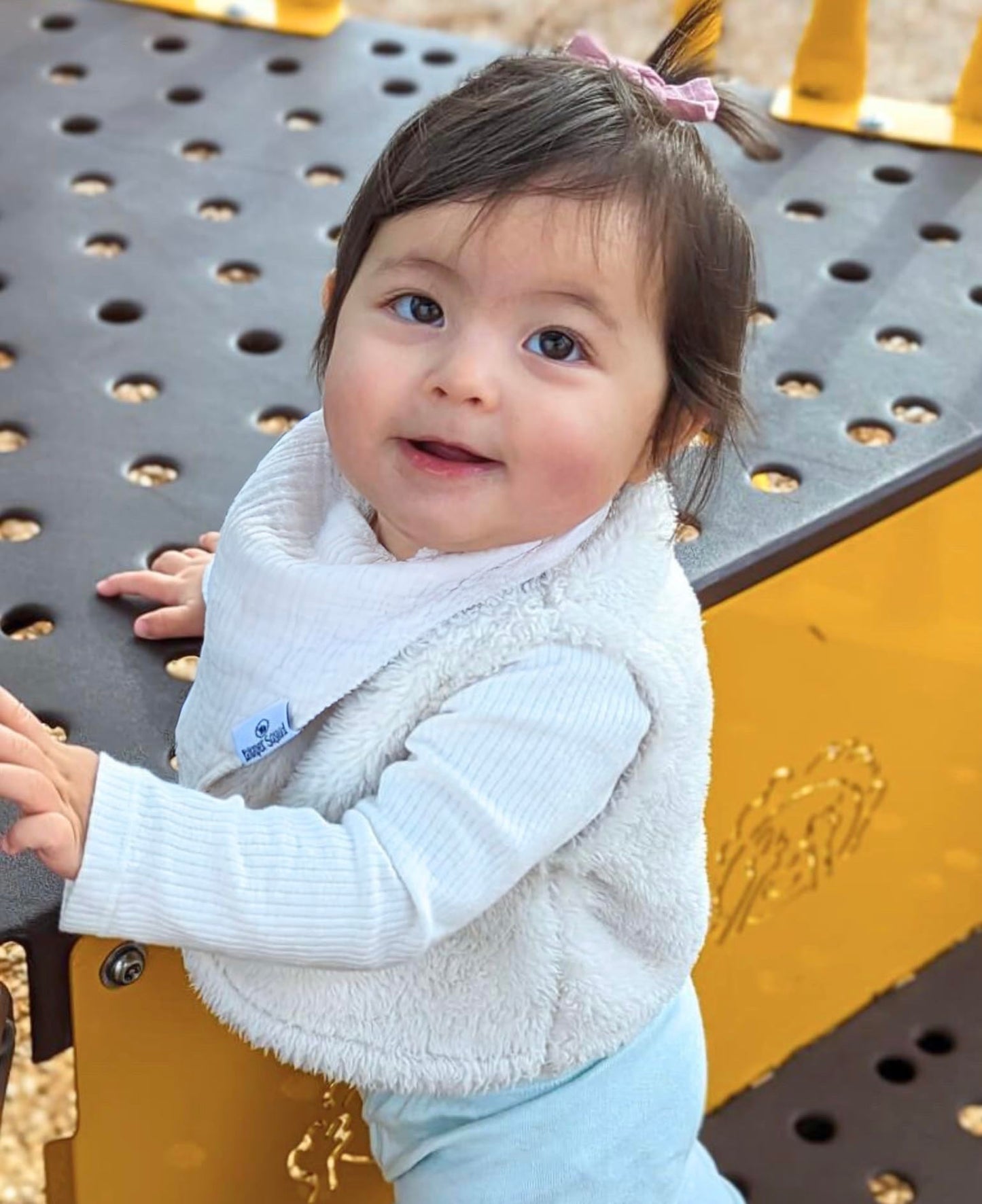 Diapersquad'S 5-Pack Baby Bibs For Drooling And Teething, Bibs For Boys, Baby Girl - Solid Cotton Baby Drool Bibs (Basics - 100%