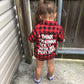 Toddler Long Sleeve Shirt Baby Boy Girl Plaid Top For Toddler Spring Winter Coat For Kid (Red Plaid, 3-4 T)