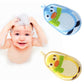 Hokoad Baby Bath Sponge, 2 Pack Cartoon Animal Style Baby Sponge For Bathing, Infants Bath Sponge Ultra Soft & Absorbent Natural