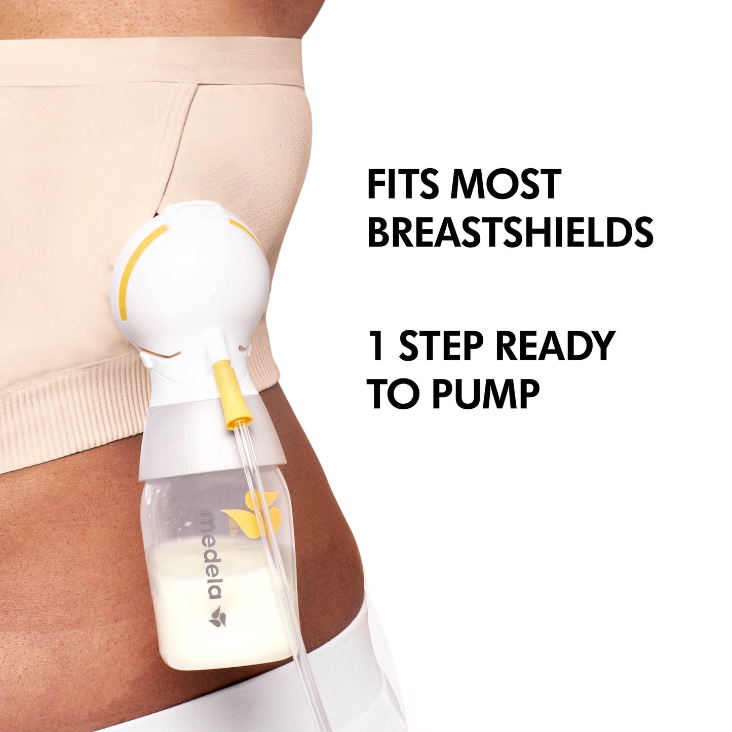 Medela Women'S Hands-Free Pumping Bustier, Chai, Large