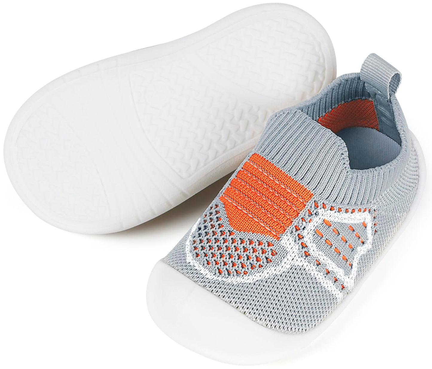 Sisttke Baby Sock Shoes Toddler Slipper Socks Non-Slip First Walking Breathable Mesh Infants Shoes Baby Sneaker For Boys Girls,G