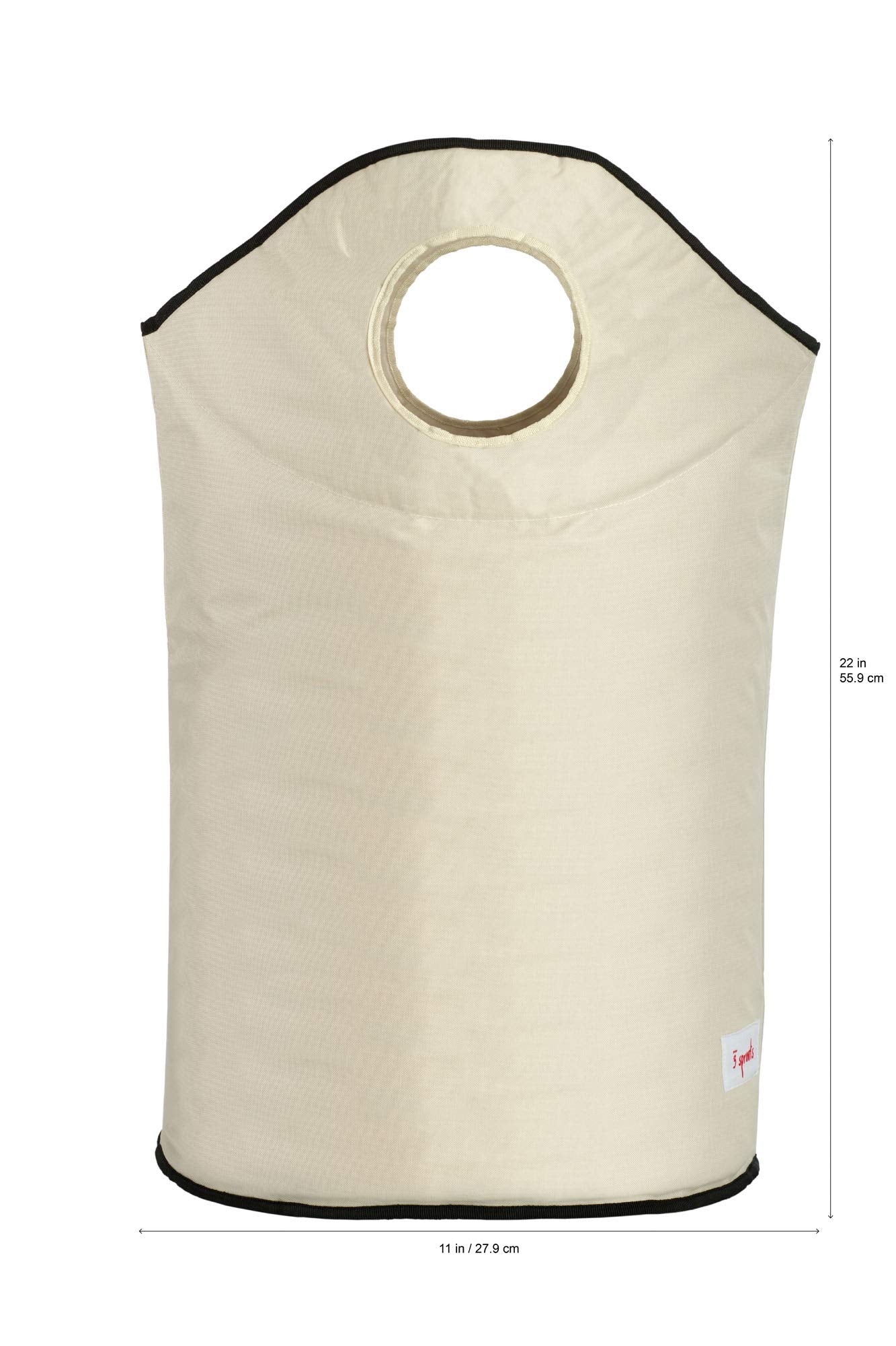 3 Sprouts Baby Laundry Hamper Storage Basket Organizer Bin For Nursery Clothes, Llama