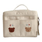 ATORSE Baby Diaper Bag Stylish Storage Bag Baby Stroller Bag for Bottle Diaper Toys Two Bear White|Baby|Strollers & Accessories|