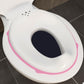 Novo Baby Portable Unisex Baby Potty Training Toilet Seat With NonSlip Base, Splash Guard, And Storage Hook  Ideal For 06 Yea