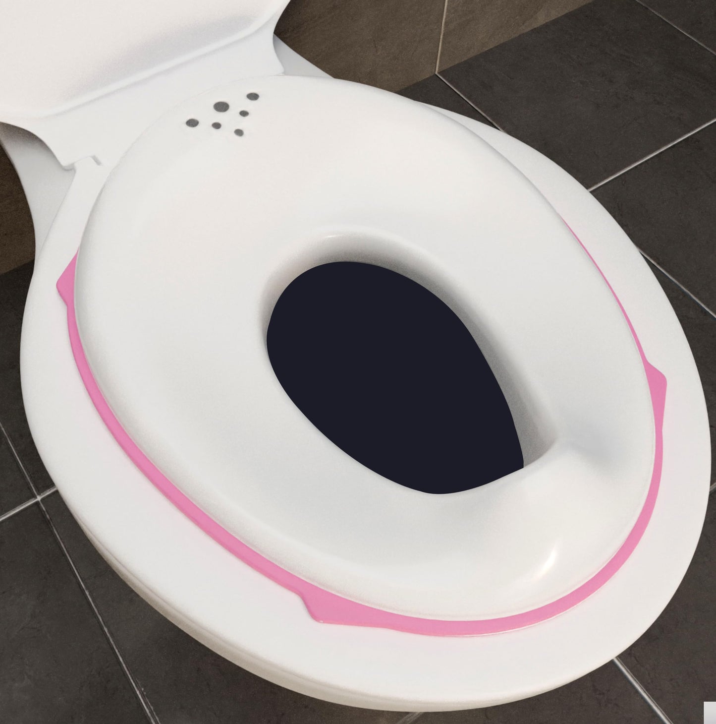 Novo Baby Portable Unisex Baby Potty Training Toilet Seat With NonSlip Base, Splash Guard, And Storage Hook  Ideal For 06 Yea