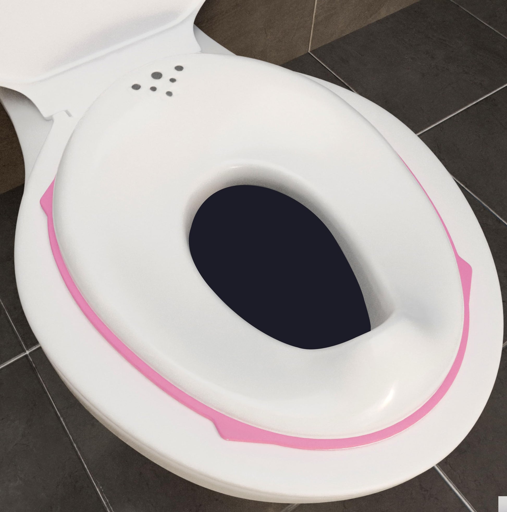 Novo Baby Portable Unisex Baby Potty Training Toilet Seat With NonSlip Base, Splash Guard, And Storage Hook  Ideal For 06 Yea