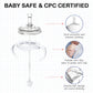 Sippy Cup Conversion Kit For Philips Avent Natural Baby Bottles, Soft Straw Top And Weighted Sippy Cup Transition Kit With Handl