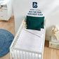 Pack Of 2 Toddler Travel Pillow Cases 100% Soft Egyptian Cotton, 500 Thread Count With Zipper Closure For Small Travel Pillowcas