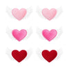 Valentines Day Velvet Bow Hair Clips For Baby Girls Alligator Bow Clips Red Pink Bow Love Heart Bowknot Hair Barrettes Accessori