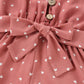 3T Girl Clothes Toddler Baby Girls Strap Sleeveless One Piece Halter Romper Summer Jumpsuit, Pink Heart 3-4T/110Cm