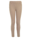 Nautica Girls Little School Uniform Stretch Interlock Legging, Khaki, 6X
