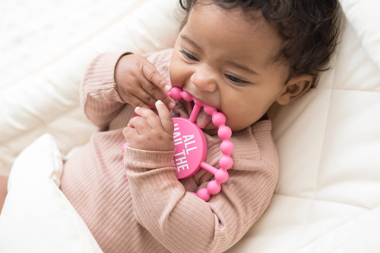 Baby Teether by Bella Tunno, Silicone Teethers for Babies 3-6 months, 6-12 months, Baby Toys, Pacifier, Teething Relief, Boys, G