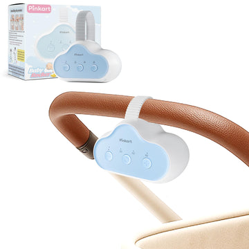 Rechargeable Stroller Rocker - Universal Quiet Bouncer Fits All Strollers, Baby Rocker & Sleep Soother for Newborns to Toddlers,