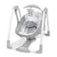 Ingenuity ConvertMe 2in1 Compact Portable Automatic Baby Swing & Infant Seat, BatterySaving Vibrations, Nature Sounds, 09 Mo