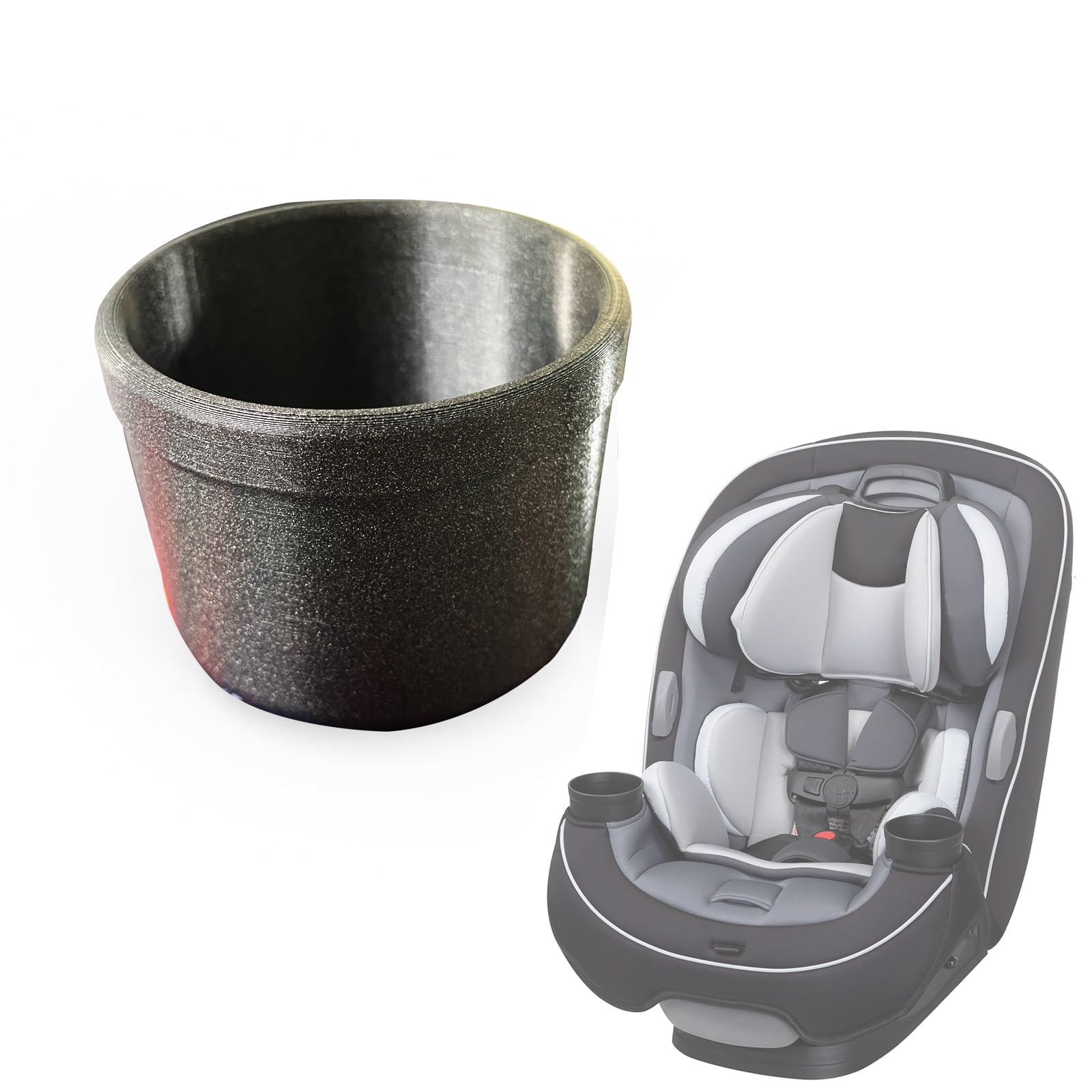 Cup Holder Compatible With Safety 1St Grow And Go Car Seat - Single Car Seat Cup Holder, Replacement For Safety 1St Car Seat