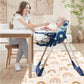 Insular Baby Splat Mat For Under High Chair/Arts/Crafts, Anti Slip And Waterproof Splash Mat For Floor, Portable Picnic Mat, 51X